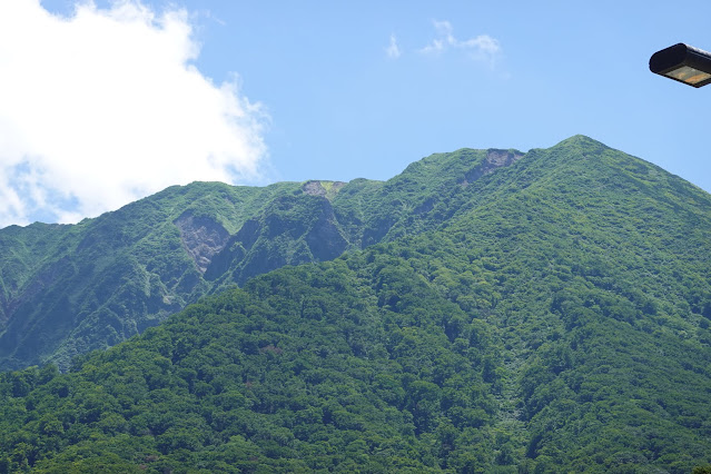 鳥取県西伯郡大山町大山　県営大山第4駐車場 (博労座駐車場)からの眺望