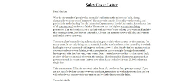 cover letter sample 