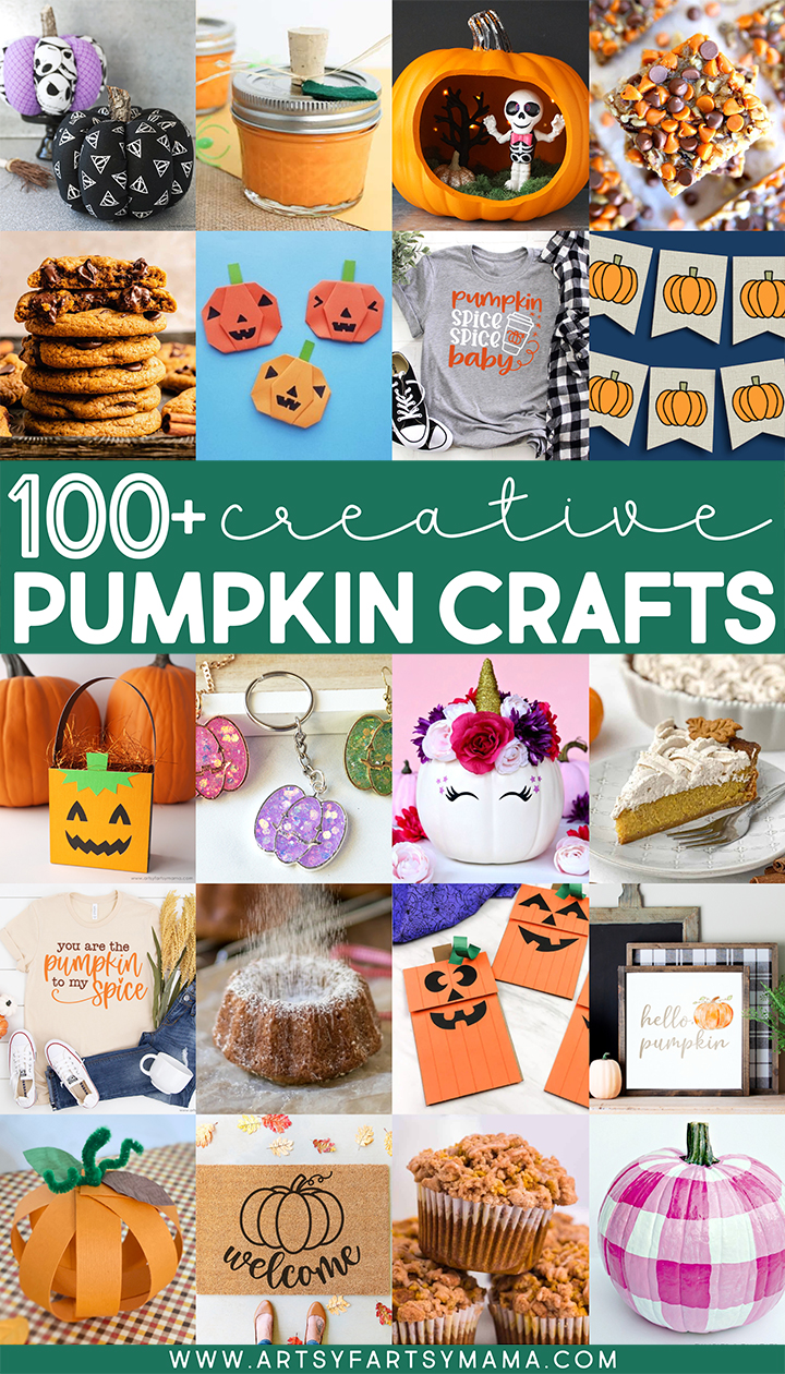 100+ Creative Pumpkin Crafts