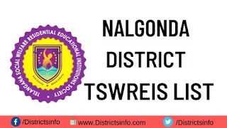 Tswreis List In Nalgonda District