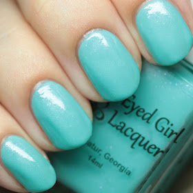 Blue-Eyed Girl Lacquer Three Years and S-teal Going Strong