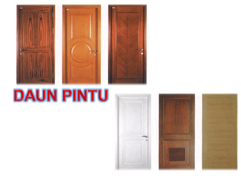 46 Daun Pintu Minimalis Terbagus Motif Populer!