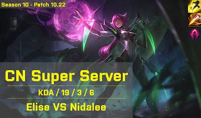Elise JG vs Nidalee - CN Super Server 10.22