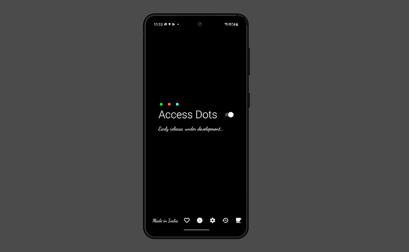 يُوفّر تطبيق Access Dots مؤشرات خصوصية iOS إلى أندرويد
