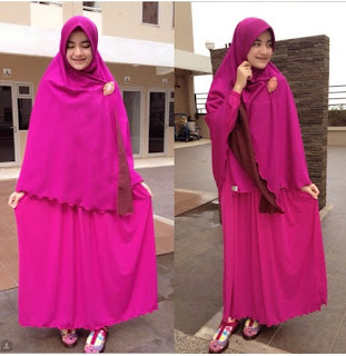Model Baju Idulfitri Wanita Muslim Gemuk