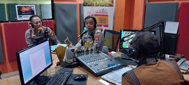 Satlantas Polresta Yogyakarta Sosialisasikan Operasi Patuh Progo 2025 Melalui Talkshow di Radio Sonora
