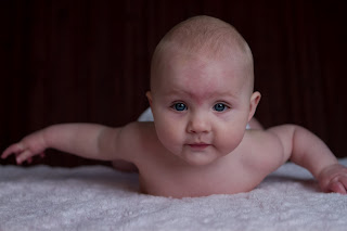 six month baby photography