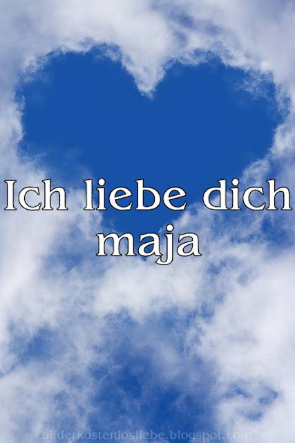 Bild von ich liebe dich für Maja