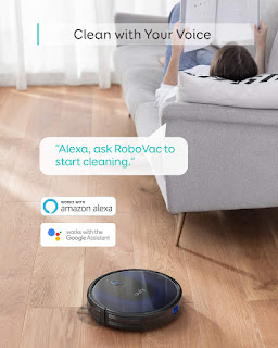 eufy BoostIQ RoboVac 15C MAX, Wi-Fi Connected, Super-Thin, 2000Pa Suction, Quiet, Self-Charging Robotic Vacuum Cleaner, Cleans Hard Floors to Medium-Pile Carpets