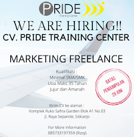 We Are Hiring at CV. Pride Training Center Sidoarjo Juni 2021