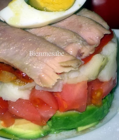 timbal de ensalada de ventresca 1