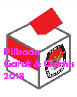 Berikut ini yaitu hasil hitung cepat pemilihan kepala kawasan  Hasil Quick Count Pilkada Kabupaten Garut & Ciamis 2018