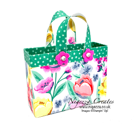 Nigezza Creates with Stampin' Up! and Flowers For Every Season Cute Quick & Easy Gift Bag