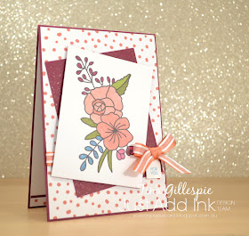 scissorspapercard, Stampin' Up!, Just Add Ink, Sale-A-Bration, Sweet Soiree Memories & More, Beautiful Bouquet, Bouquet Bunch Framelits