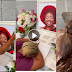 Empress Njamah Breaks Down In Tears As She Sets Up Late Ada Ameh's Photo And Condolence Register (Video) 