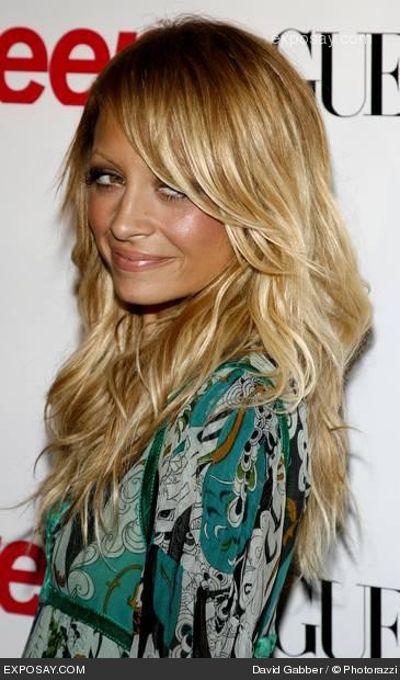 Nicole Richie's long hair 