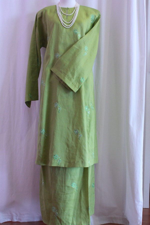 butikorkidavenue Baju  kurung  Linen 