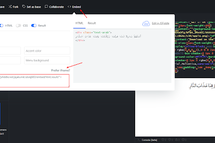Cara Membuat Embed JSFiddle Agar Valid HTML 5
