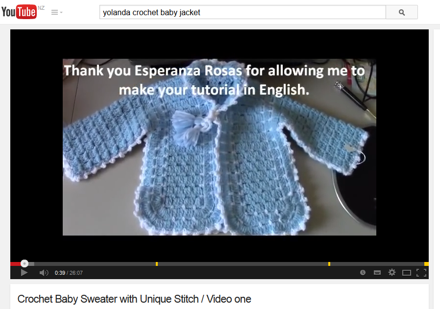 Unique Crochet Stitch Baby Jacket