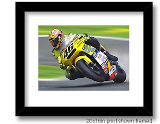 motorcycle artwork and photo poster