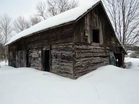 Finnish log barn
