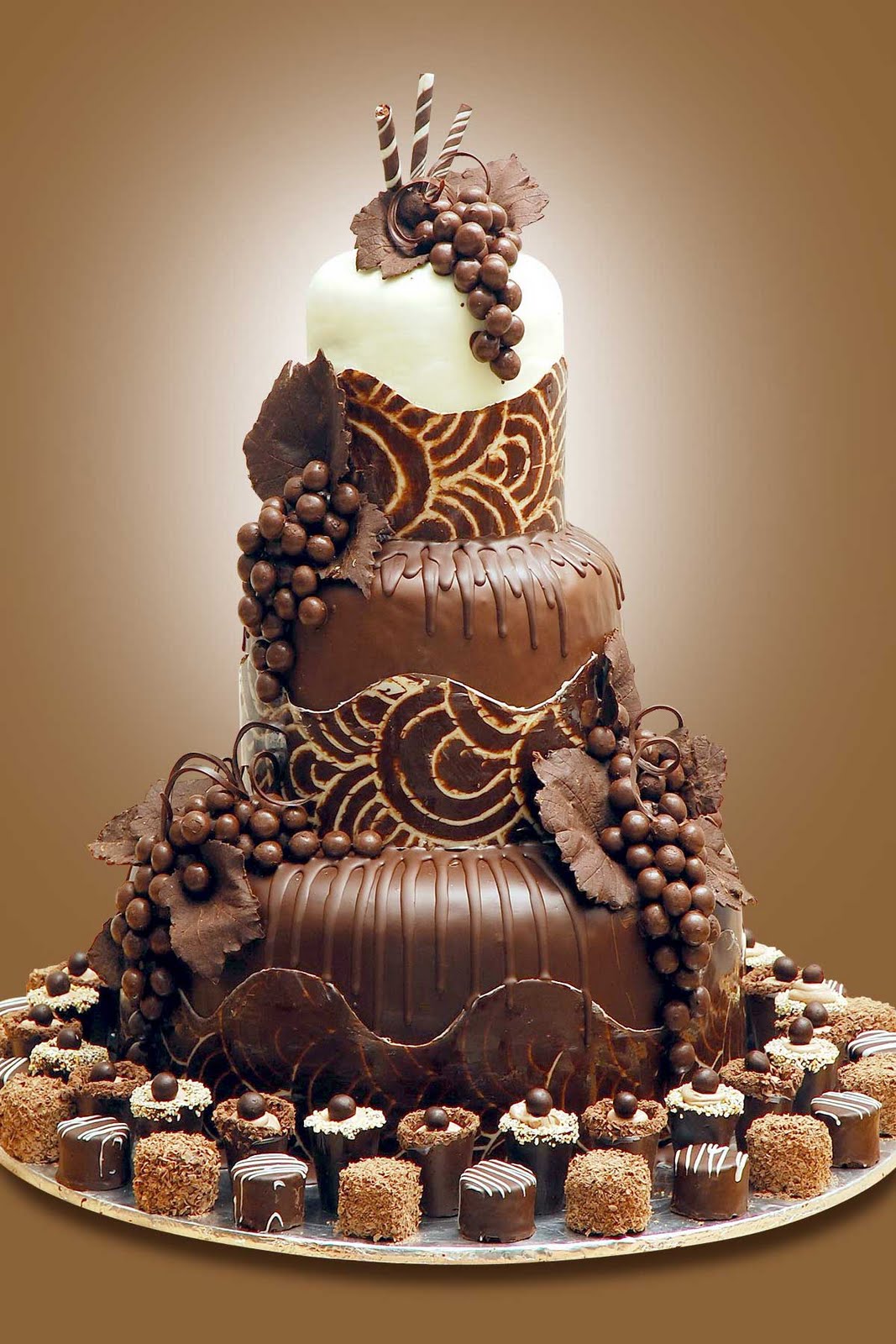Chocolate Cakes: Chocolate Petal Cake Recipe | Martha ...