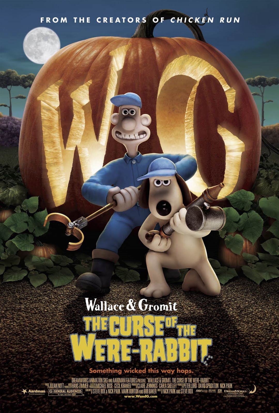 Wallace & Gromit in The Curse of the Were-Rabbit (2005) 