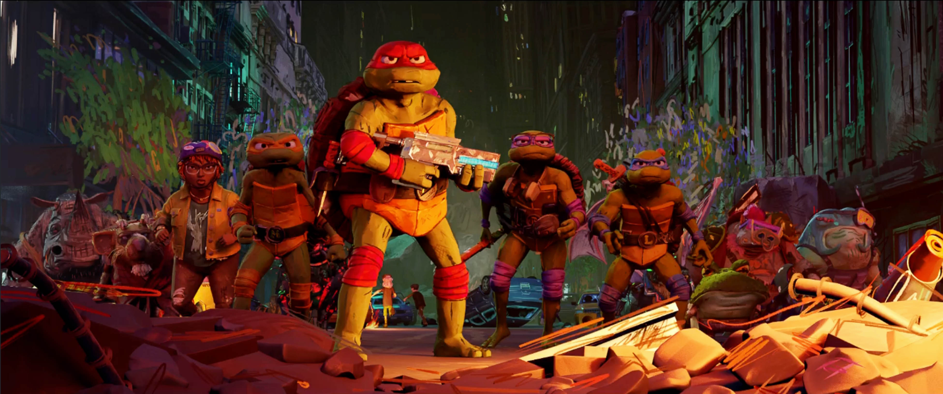 NickALive!: 'Teenage Mutant Ninja Turtles: Mutant Mayhem' Arrives