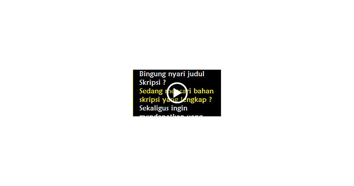 Contoh Proposal Skripsi Akuntansi Lengkap Jual Skripsi 