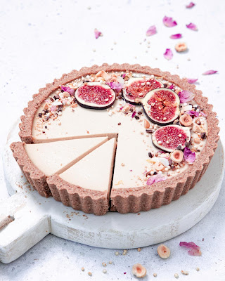 Italian Hazelnut Tart With Figs