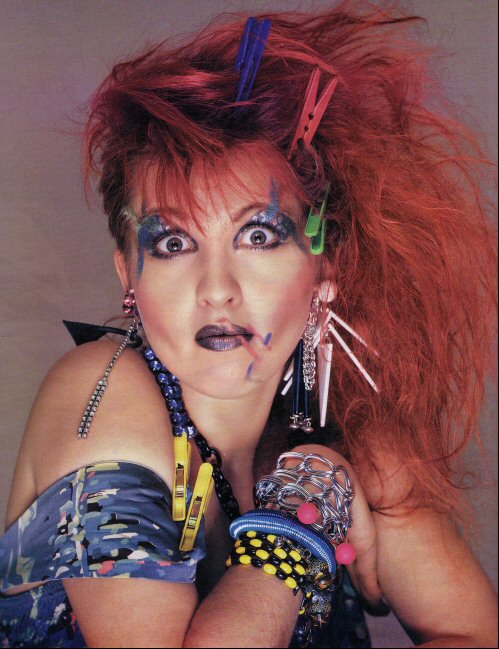 Cyndi Lauper Hairstyles