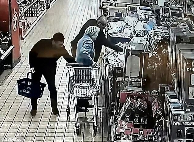 England : Two men steal a 87-year-old lady !!