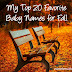 My Top 20 Favorite Baby Names for Fall