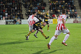 El Barakaldo supera al Hucarán y entra en dieciseisavos de final