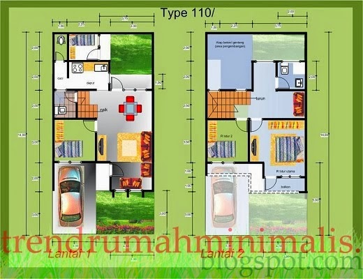  Desain Rumah Minimalis 1 Lantai Type 70  Gambar Foto 