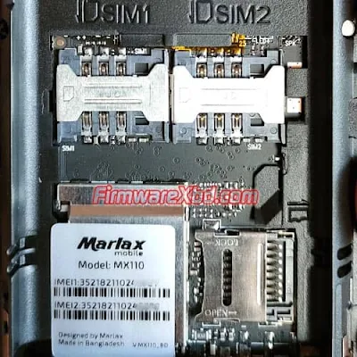 Marlax MX110 BD Flash File SC6531E