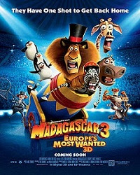 Madagascar 3 มาดากัสการ์ 3 ข้ามป่าไปซ่ายุโรป [HD]