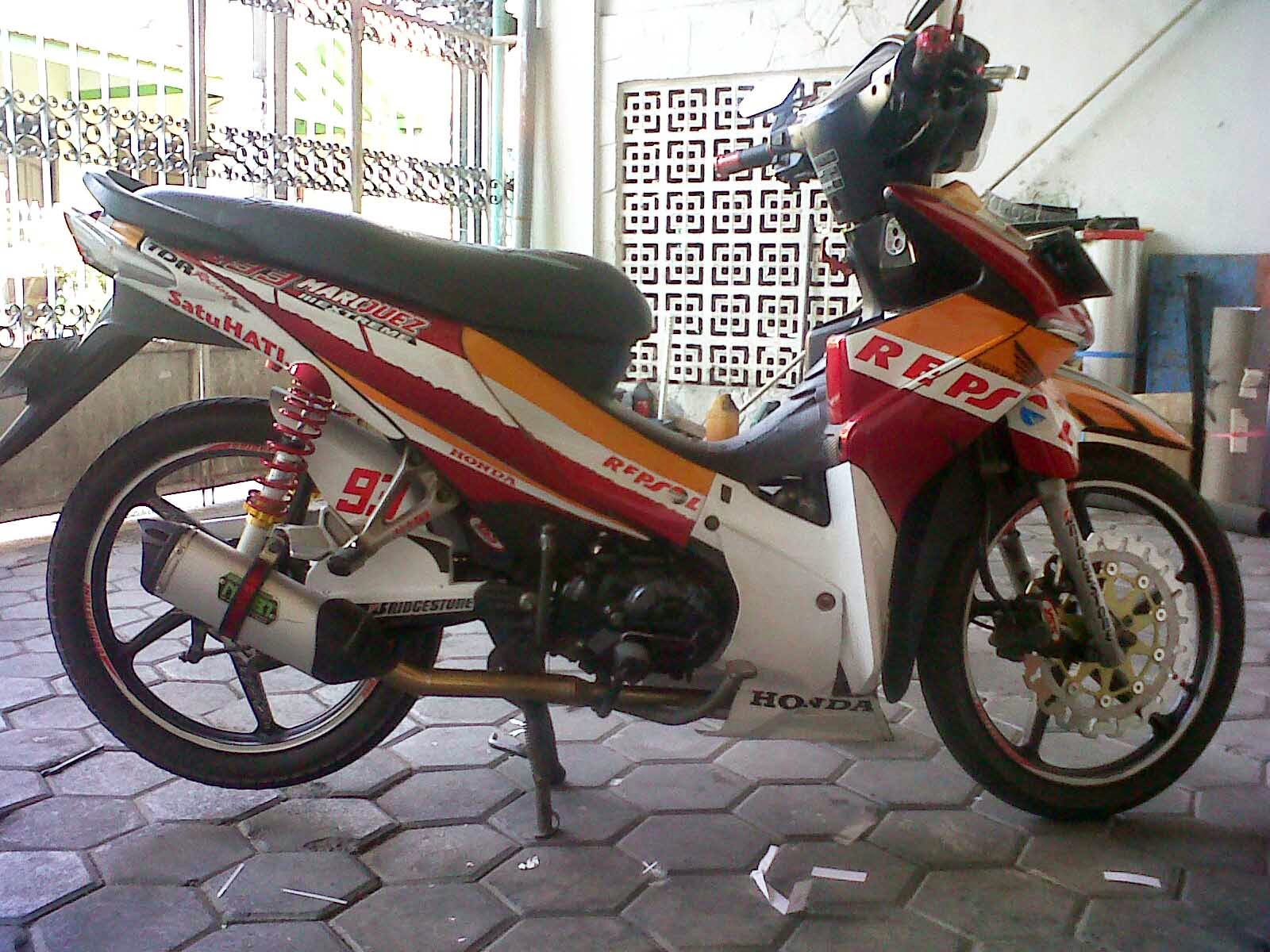 Modifikasi Absolute Revo 110cc