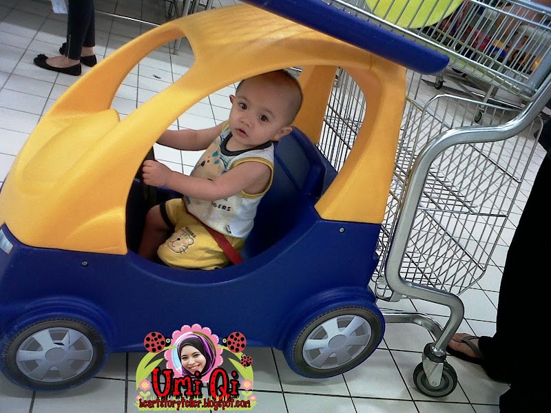 Qi driving in Giant 