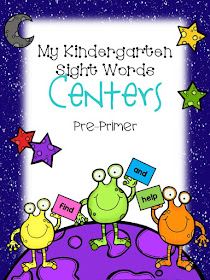 https://www.teacherspayteachers.com/Product/My-Kindergarten-Sight-Word-Pre-Primer-Centers-2695728