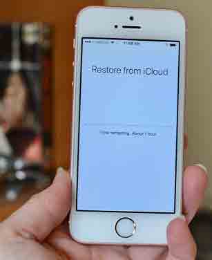 قم باستعادة بيانات iPhone عبر iCloud