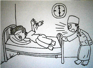bangun solat