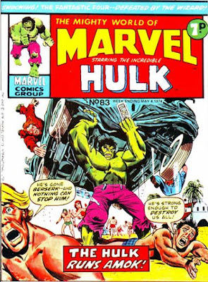 The Mighty World of Marvel #83, the Hulk on the rampage