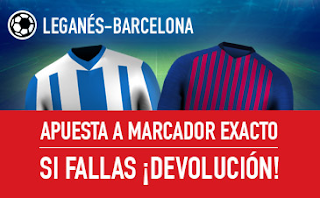 sportium Promocion Liga Leganes vs Barcelona 26 septiembre