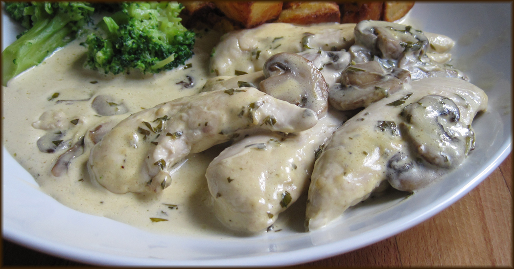 Perfect Mushroom Tarragon Cream Sauce  A Glug of Oil