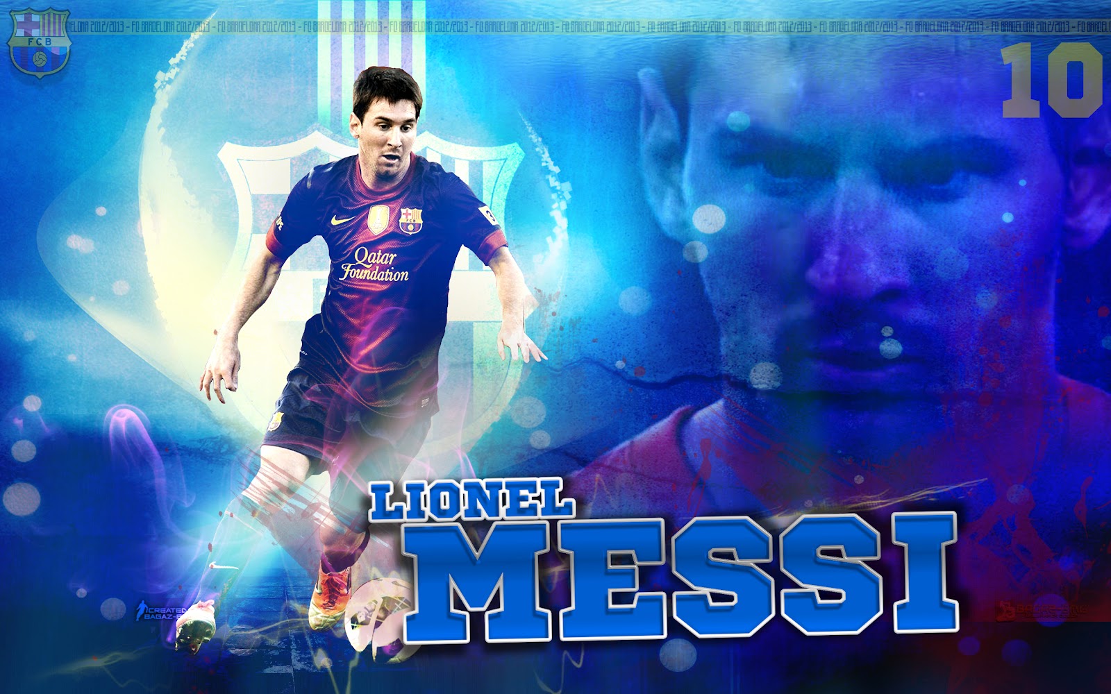 Wallpaper Barca 2013 Messi