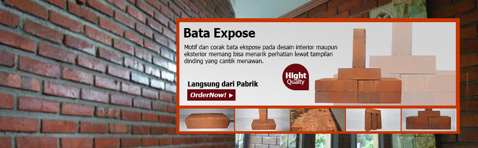 Bata Ekspos Tangerang PABRIK BATU BATA EXPOSE BATA 