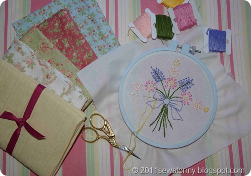 Cottage stitchery