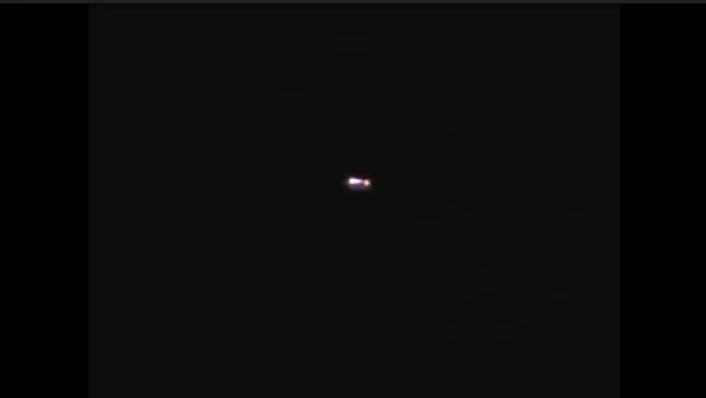 UFO evidence caught on camera flying past an airport.