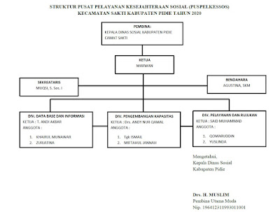 STRUKTUR PUSAT PELAYANAN KESEJAHTERAAN SOSIAL (PUSPELKESSOS)
